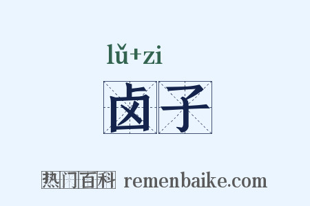 卤子是什么意思的图片